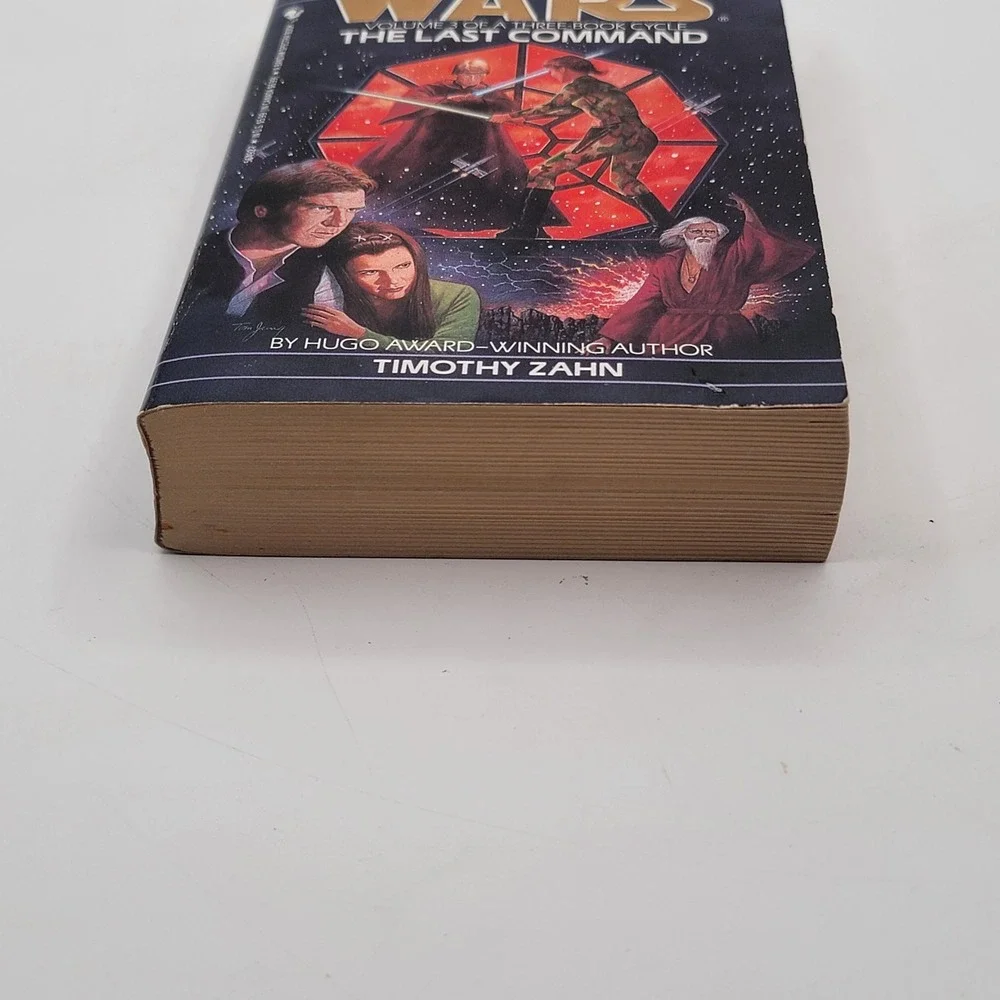 Timothy Zahn Star Wars The Last Command Paperback 1st Printing Thrawn Vol 3 Good
